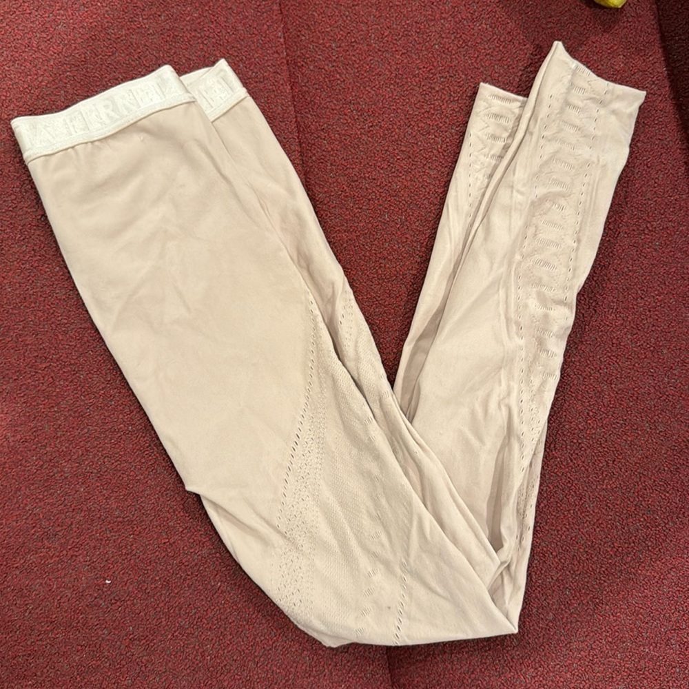 Wolford x Alberta Ferreti pink leggings